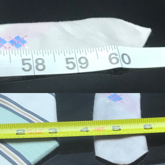 ROBERT GRAHAM, Men's Striped Tie - Picture 5 of 6